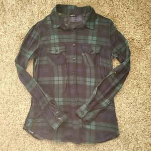 Purple & Blue Flannel by Rue21